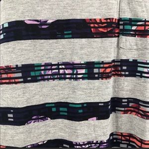 ❤️LuLaRoe Carly Rose Striped High Low Dress